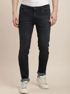 Turtle Men Classic Slim Fit Light Fade Stretchable Jeans