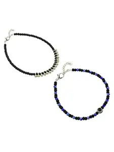 HIGH TRENDZ Women Set of 2 Anklets