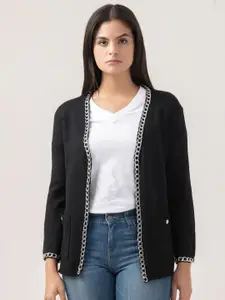 Albion By CnM Women V-neck Cotton Front-Open