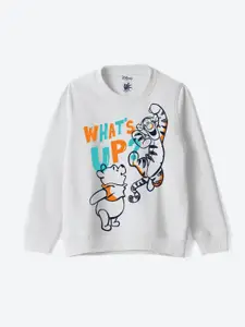 YK Disney Boys Cotton Printed Sweatshirt