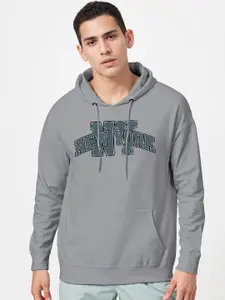 Crazymonk Men Cotton Hooded Sweatshirt