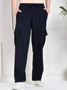 FITINC Men Relaxed Fit Mid Rise Joggers