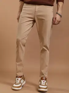 HIGHLANDER Men Slim Fit Stretchable Mid-Rise Jeans