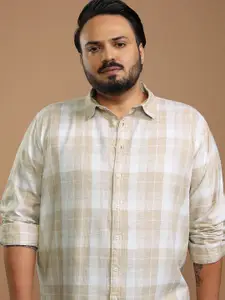 HIGHLANDER Men Other Checked Plus size Casual Shirt