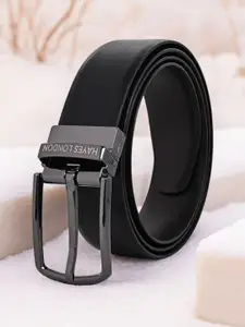 Hayes London Men Belt Premium Genuine Formal Reversible Leather