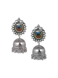JMBW INTERNATIONAL Gold-Plated Big Round Jhumkas