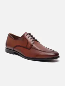 Louis Philippe Pointed-Toe Lace Up Formal Shoe