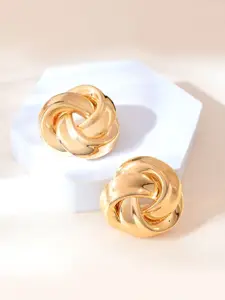 Voylla Gold-Plated Sassy Knots Studs