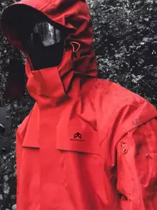 HERE&NOW Men Solid Hooded Bomber Jacket