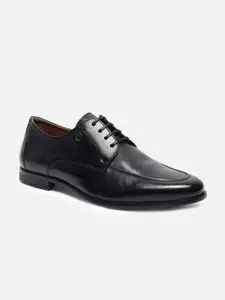 Louis Philippe Men Leather Lace Up Derbys