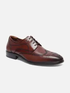 Louis Philippe Men Leather Formal Derbys