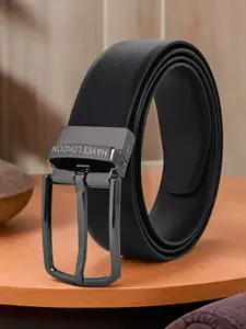 Hayes London Men Belt Premium Genuine Formal Reversible Leather