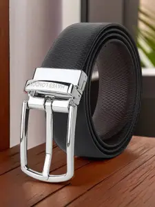 Hayes London Men Belt Premium Genuine Formal Reversible Leather