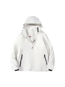 HERE&NOW Men Hooded Solid Casual Bomber Jacket