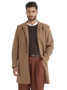 RARE RABBIT Men Single-Breasted Overcoat