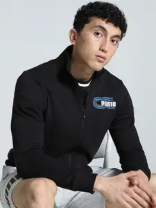 Puma Men Printed Full Zip Bomber Jacket