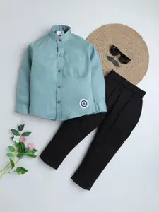 BAATCHEET Boys Shirt with Trousers