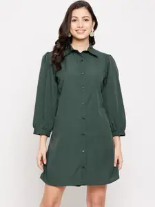 DressBerry Women Crepe Shirt Dress