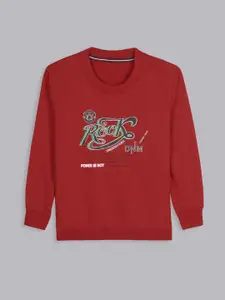 BAESD Boys Cotton Printed Pullover Sweatshirt