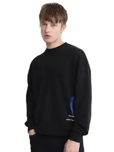 RARE RABBIT Men Printed Sweatshirt