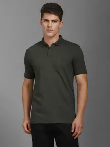 Louis Philippe Sport Men Solid Cotton T-shirt
