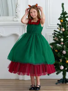 StyleCast x Revolte Girls Balloon Maxi Dress