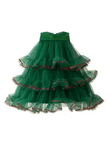 StyleCast x Revolte Girls Embellished Sleeveless Empire Dress