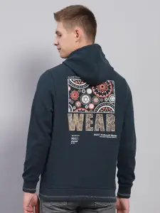 Monte Carlo Men Printed Hooded Pullover Sweatshirt