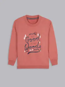 BAESD Boys Cotton Printed Round Neck Sweatshirt