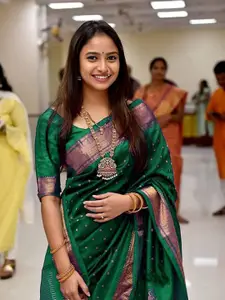 Areca Designer Woven Design Zari Pure Silk Banarasi Saree