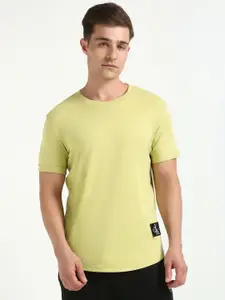 Calvin Klein Jeans Men Solid Round Neck Cotton T-shirt