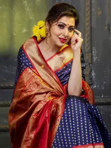 Areca Designer Woven Design Zari Pure Silk Banarasi Saree