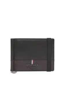 Tommy Hilfiger Men RFID Protected Leather Money Clip