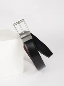 Peter England Men Leather Reversible Formal Belt