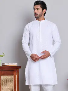 Anouk Floral Embroidered Sequinned Straight Kurta