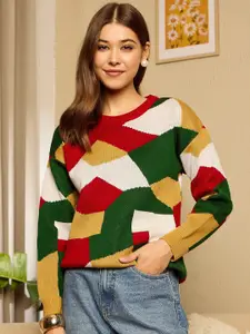 Berrylush Women Printed Pullover