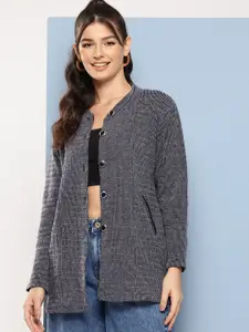 BAESD Women Woollen Cardigan Sweater
