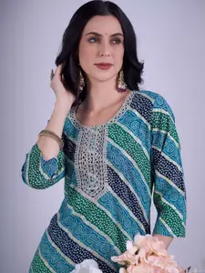 Anouk Women Bandhani Printed Kurta