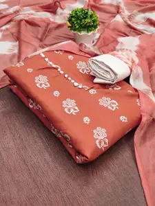 APNISHA Floral Printed Unstitched Dress Material