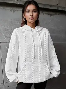 StyleCast Women Hooded Pullover Sweatshirt