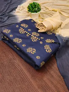 APNISHA Floral Printed Unstitched Dress Material