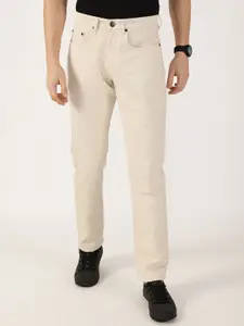 Thomas Scott Men Smart Regular Fit Mid-Rise Chinos