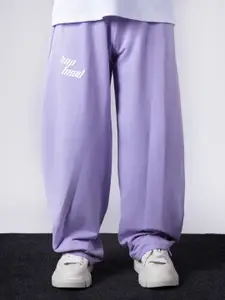 HOP HEAD Men Loose Fit Easy Wash Slip-On Track Pants