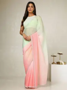 Soch Ombre Beads and Stones Organza Saree