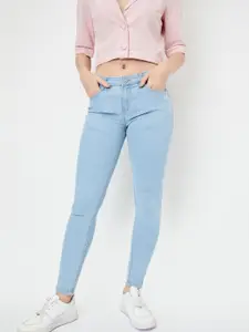 max Women Slash Knee Jeans