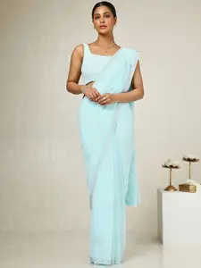 Soch Embellished Beads and Stones Pure Georgette Saree