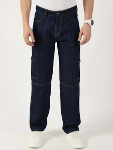 Thomas Scott Men Loose Fit Relaxed Fit Mid-Rise Cotton Jeans