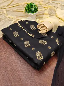 APNISHA Floral Printed Cotton Unstitched Dress Material