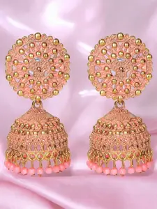 Nilu's Collection Oxidised Contemporary Jhumkas