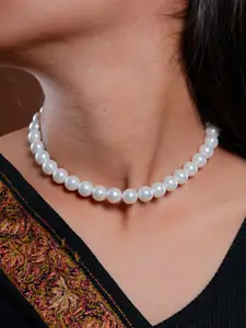 TOTAPARI Lola Pearls Beaded Choker Necklace